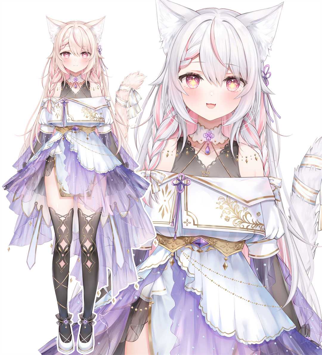 【P站画师】满屏全是猫耳少女 日本插画师rucaco的插画作品推荐