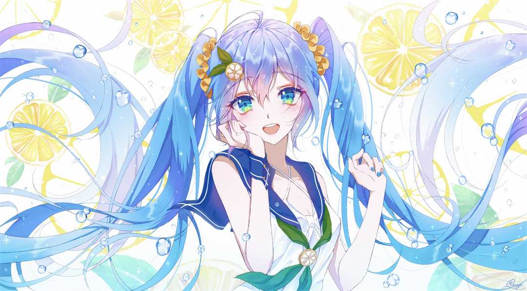 【P站画师】又是喜欢MIKU的画师~ 日本插画师Osage的美图作品