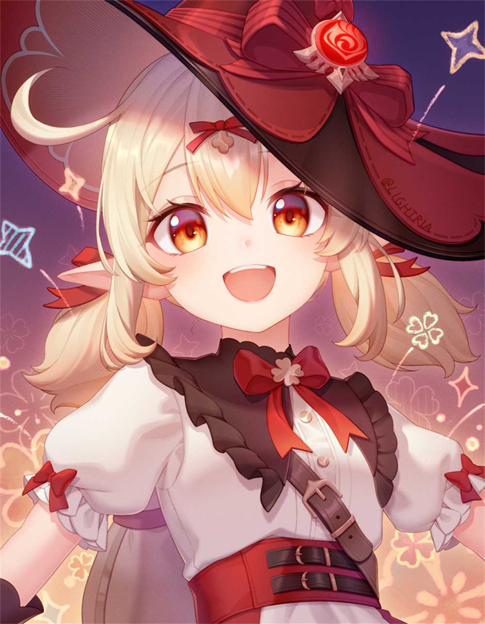 【P站画师】申鹤 妮露 原神全家桶 日本插画师LightRia的美图壁纸作品推荐