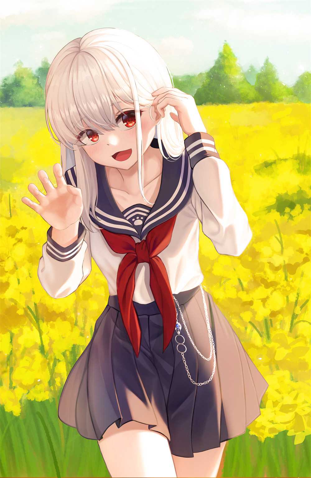 【P站画师】早瀬ユウカ 天童アリス 日本插画师Kurone的美图壁纸作品推荐