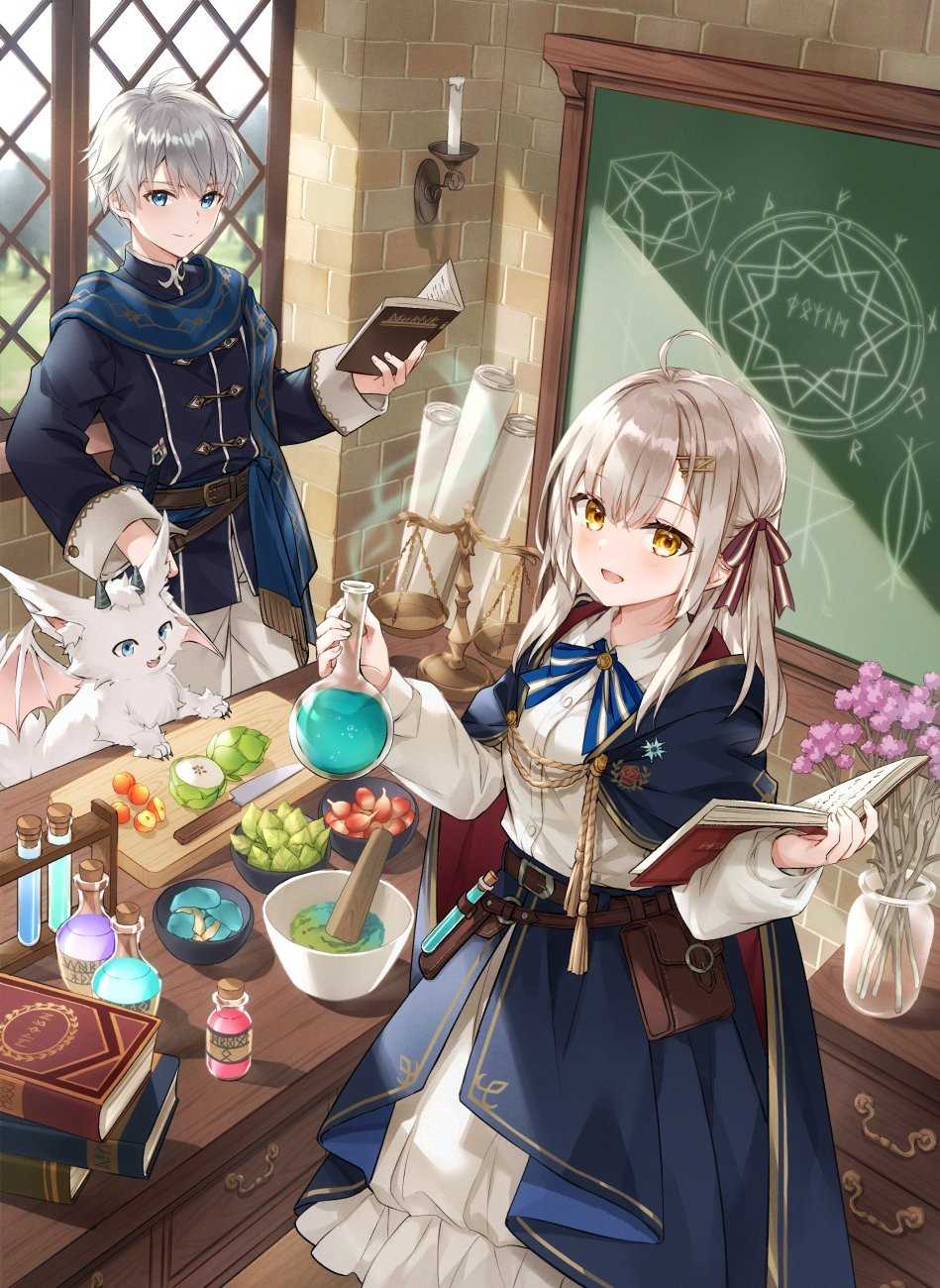 【P站画师】JK少女、兽耳萝莉、御姐？ 画师ひげ猫的插画作品