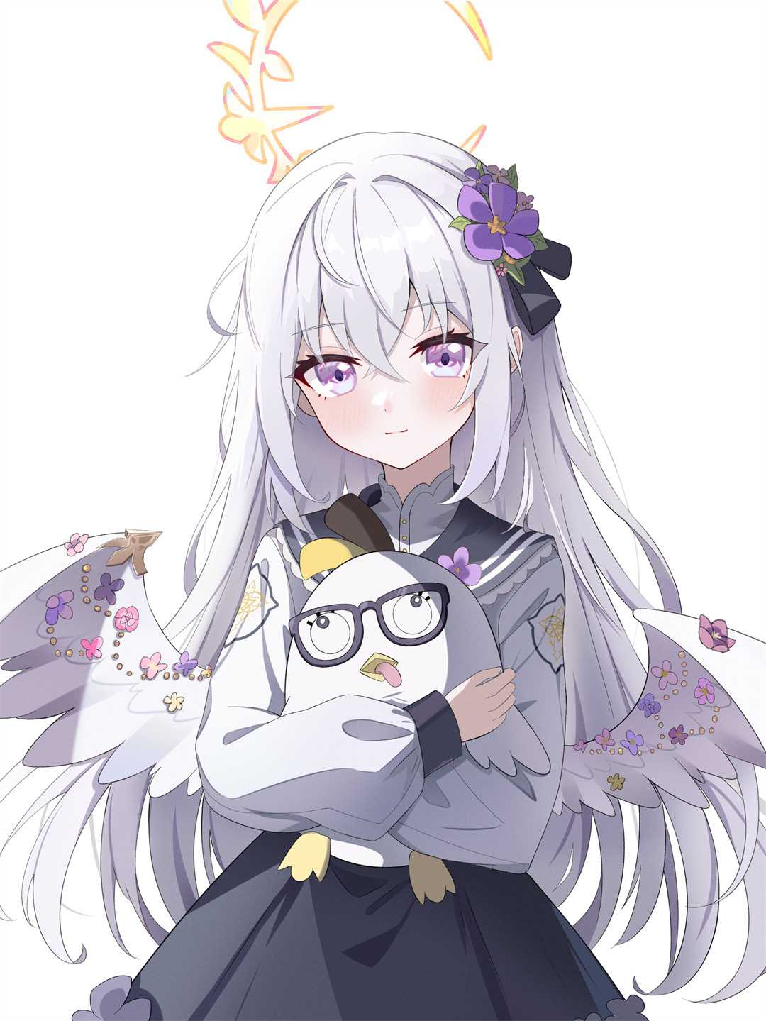 【P站画师】可爱小女孩花冈柚 中国插画师okutiri的美图壁纸作品推荐