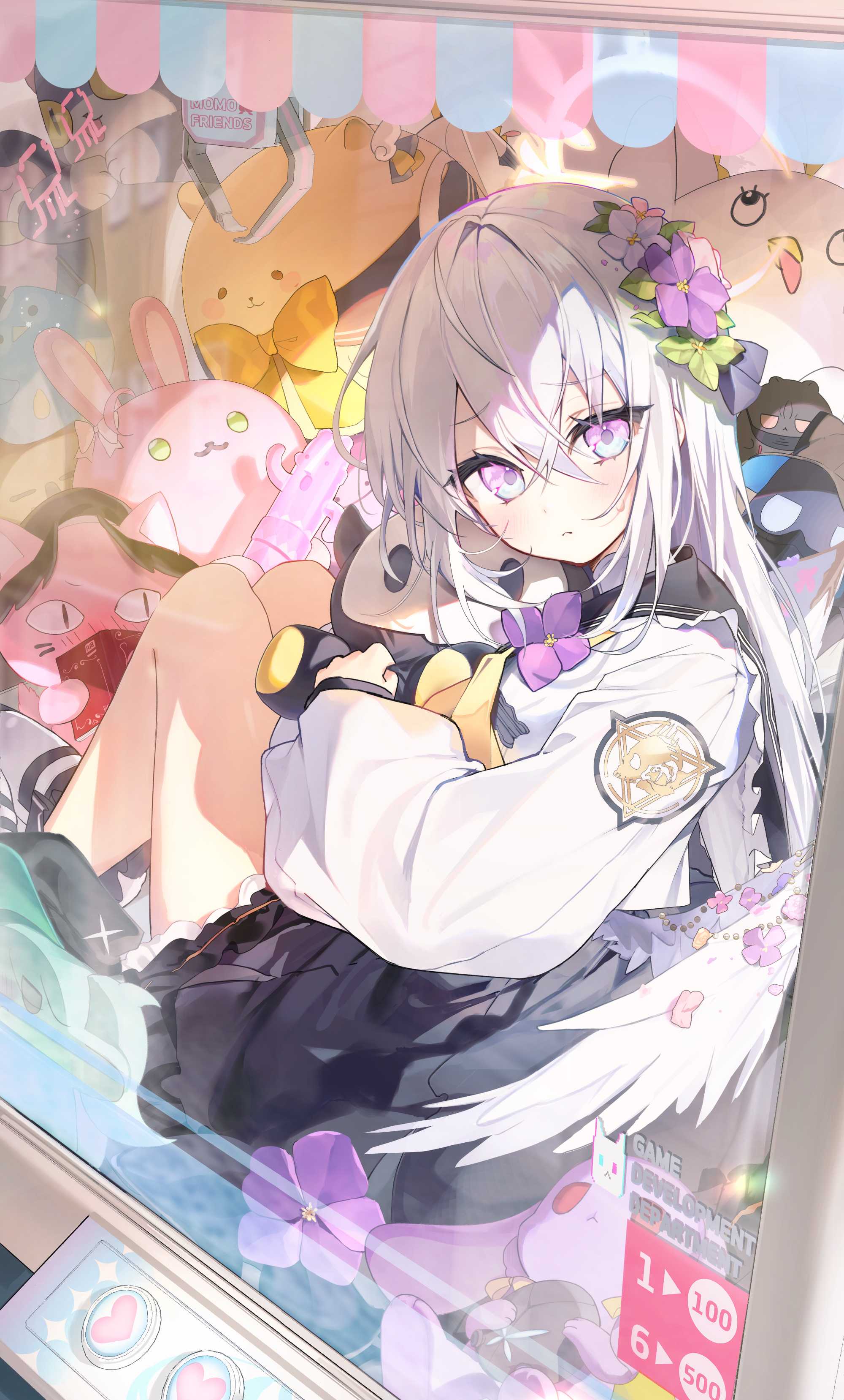 【P站画师】白丝少女 白洲梓 飞鸟马时 日本插画师MILTEA的美图壁纸作品推荐