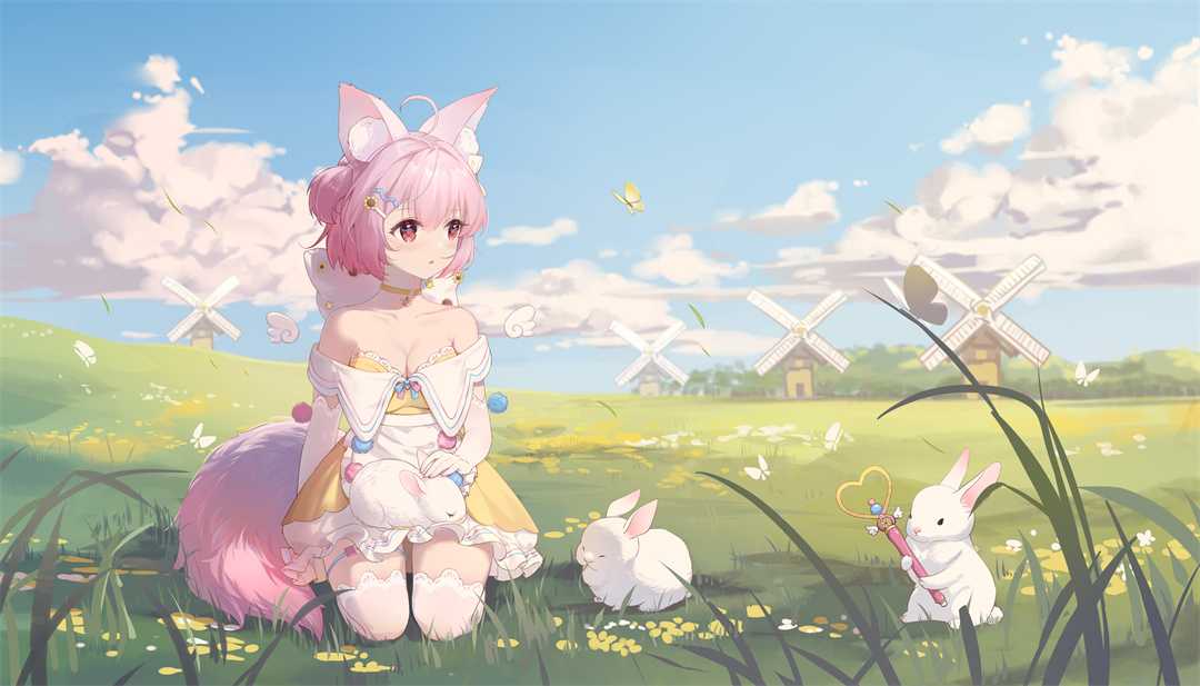 【P站插画】独爱洛天依的中国插画师 MORI森的插画作品